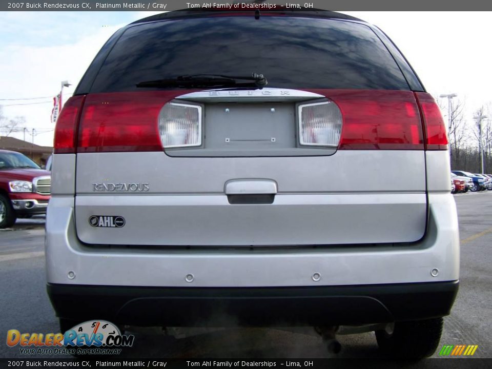 2007 Buick Rendezvous CX Platinum Metallic / Gray Photo #6