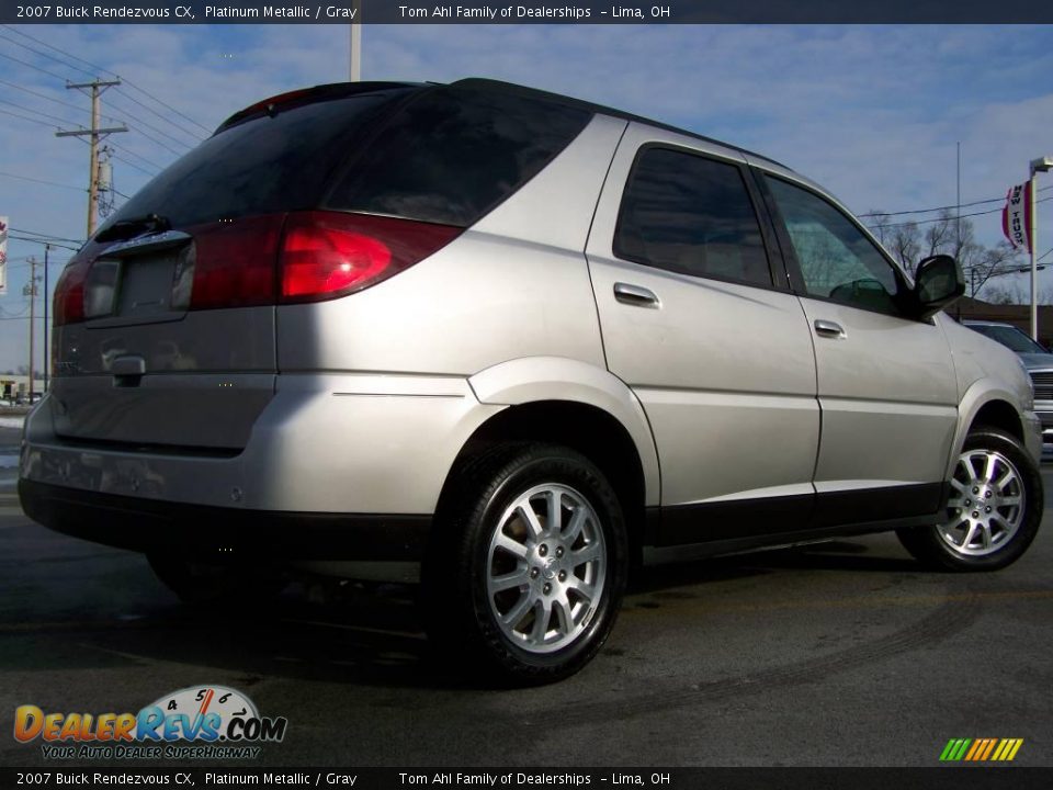 2007 Buick Rendezvous CX Platinum Metallic / Gray Photo #7