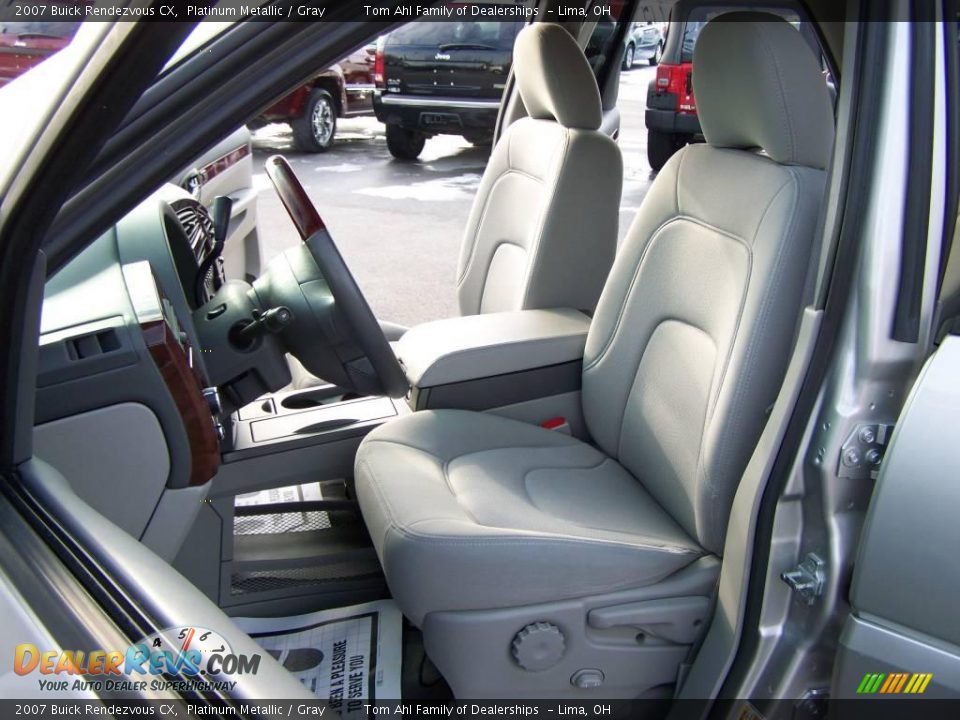 2007 Buick Rendezvous CX Platinum Metallic / Gray Photo #9