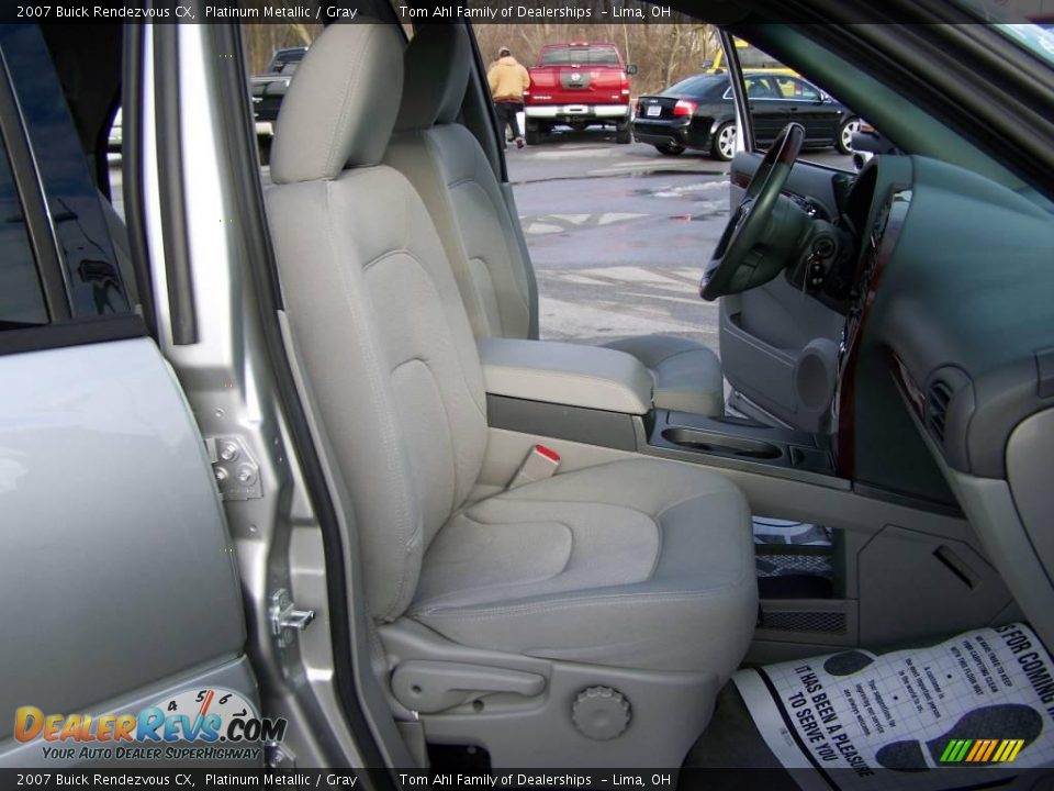 2007 Buick Rendezvous CX Platinum Metallic / Gray Photo #14