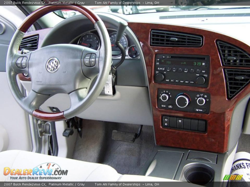 2007 Buick Rendezvous CX Platinum Metallic / Gray Photo #15