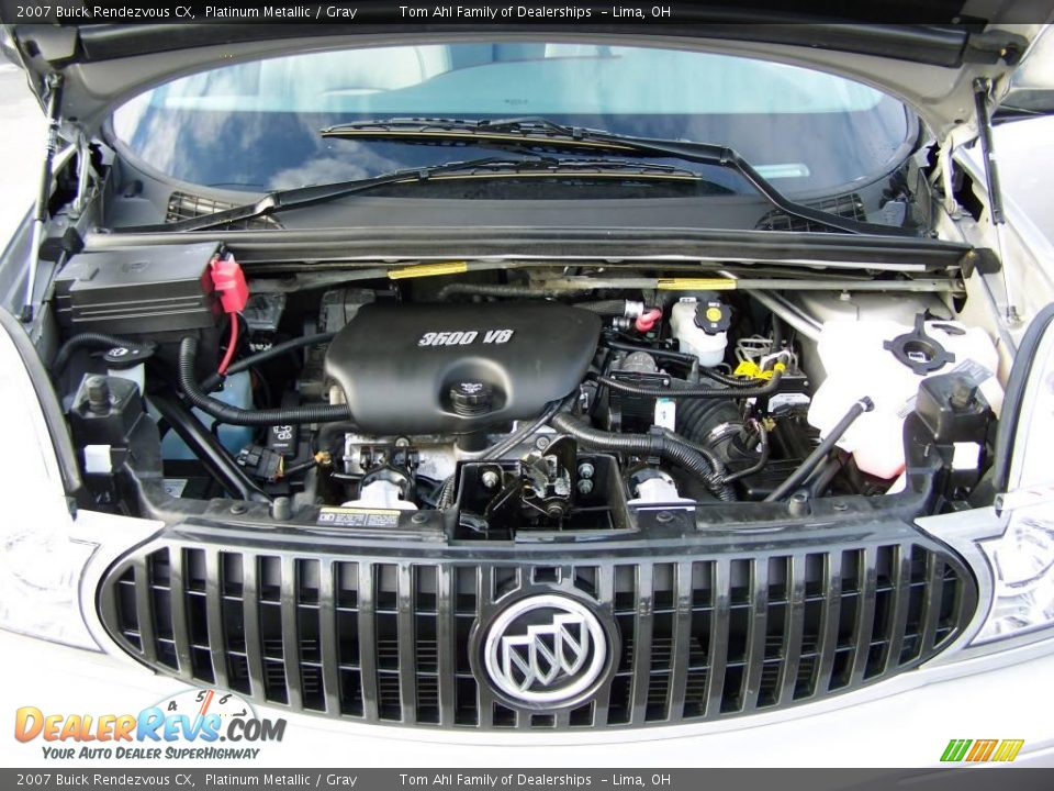 2007 Buick Rendezvous CX Platinum Metallic / Gray Photo #17