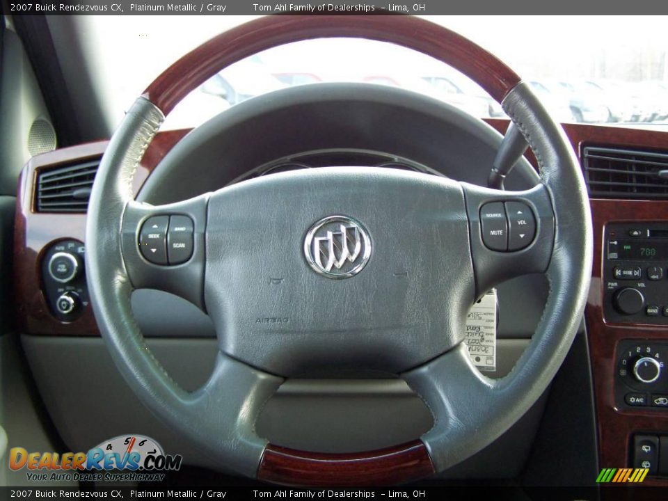 2007 Buick Rendezvous CX Platinum Metallic / Gray Photo #19