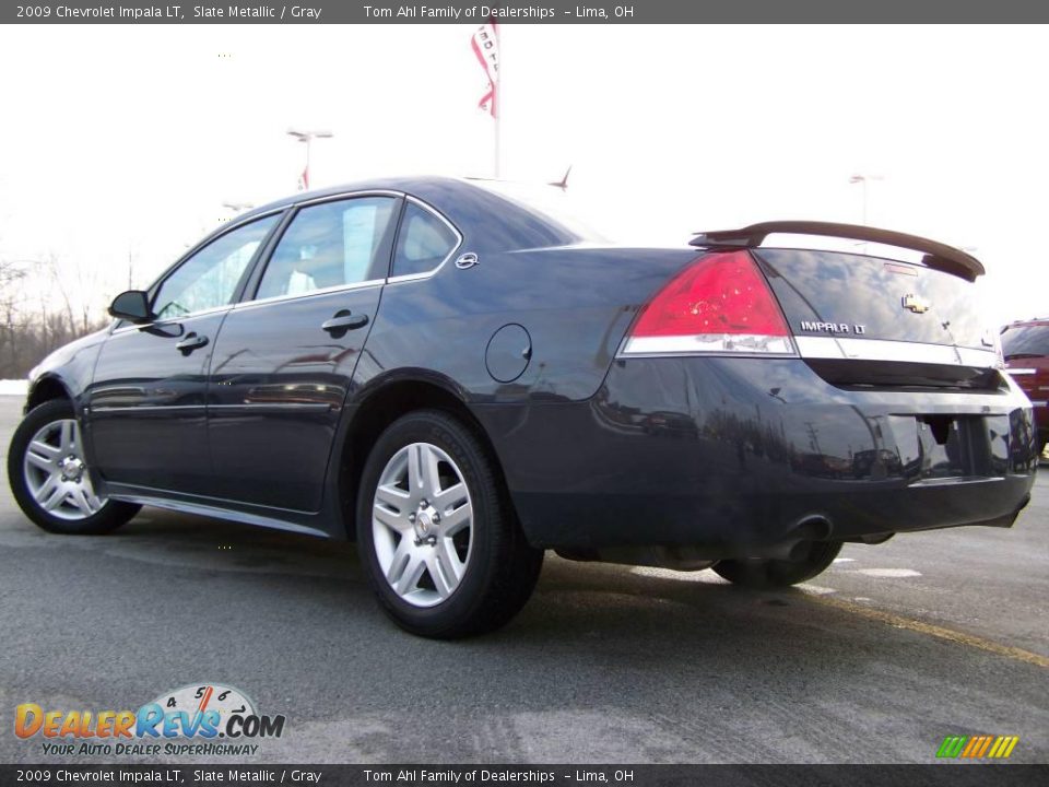 2009 Chevrolet Impala LT Slate Metallic / Gray Photo #4