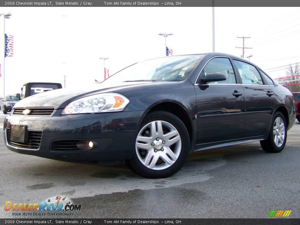 2009 Chevrolet Impala LT Slate Metallic / Gray Photo #5