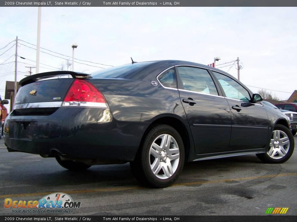 2009 Chevrolet Impala LT Slate Metallic / Gray Photo #7
