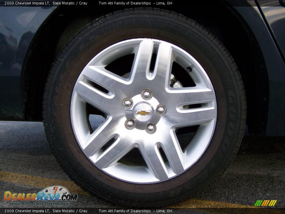 2009 Chevrolet Impala LT Slate Metallic / Gray Photo #8