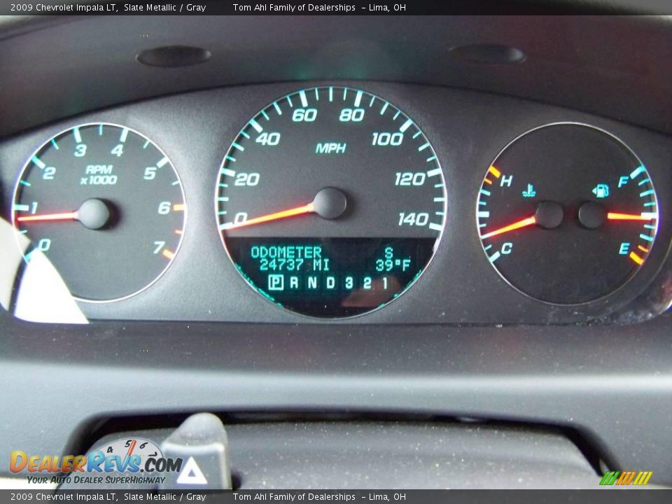 2009 Chevrolet Impala LT Slate Metallic / Gray Photo #18
