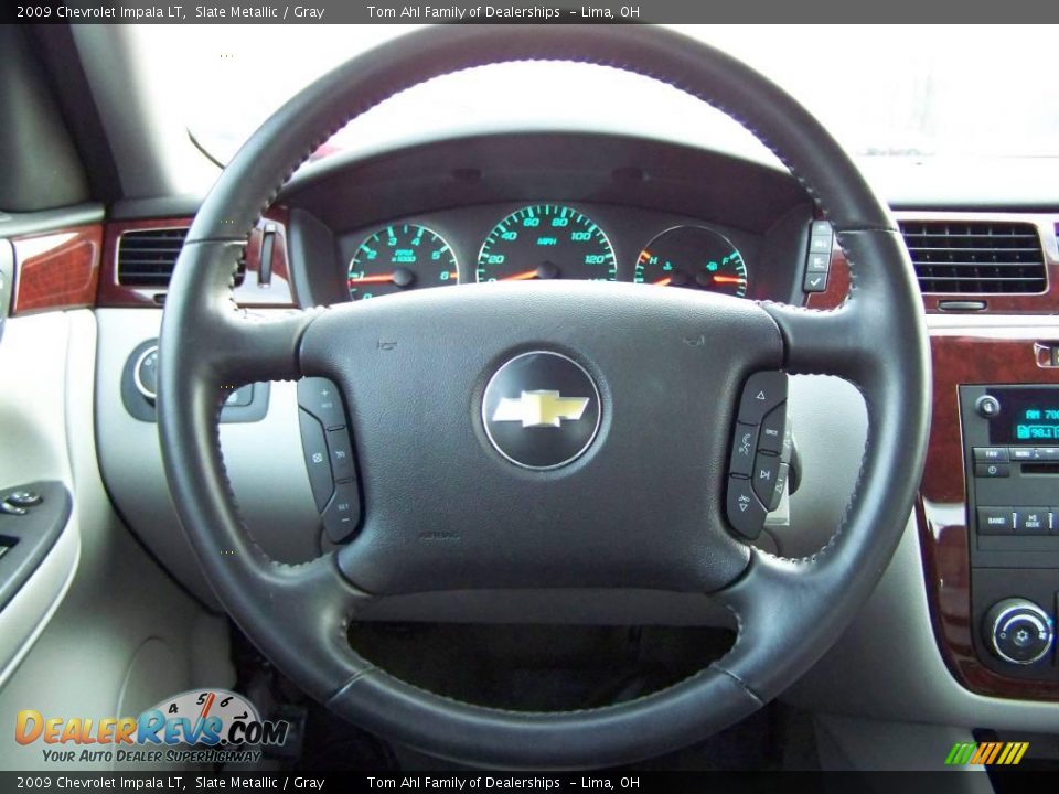 2009 Chevrolet Impala LT Slate Metallic / Gray Photo #19