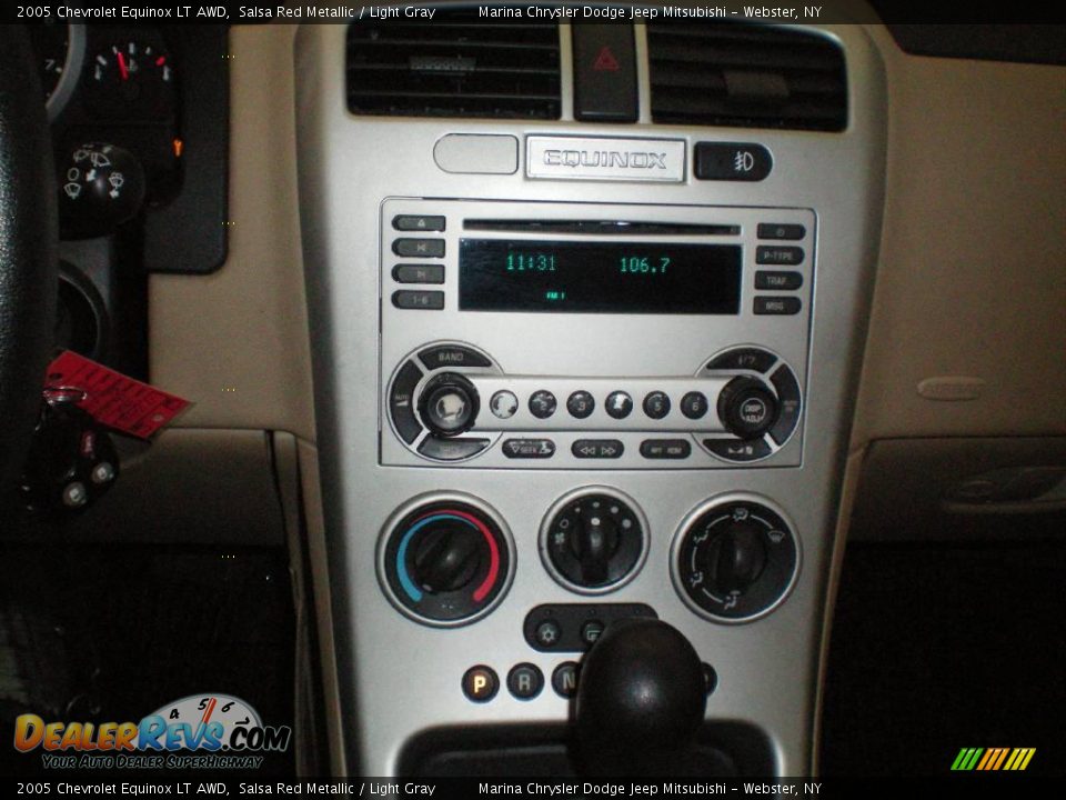 2005 Chevrolet Equinox LT AWD Salsa Red Metallic / Light Gray Photo #5