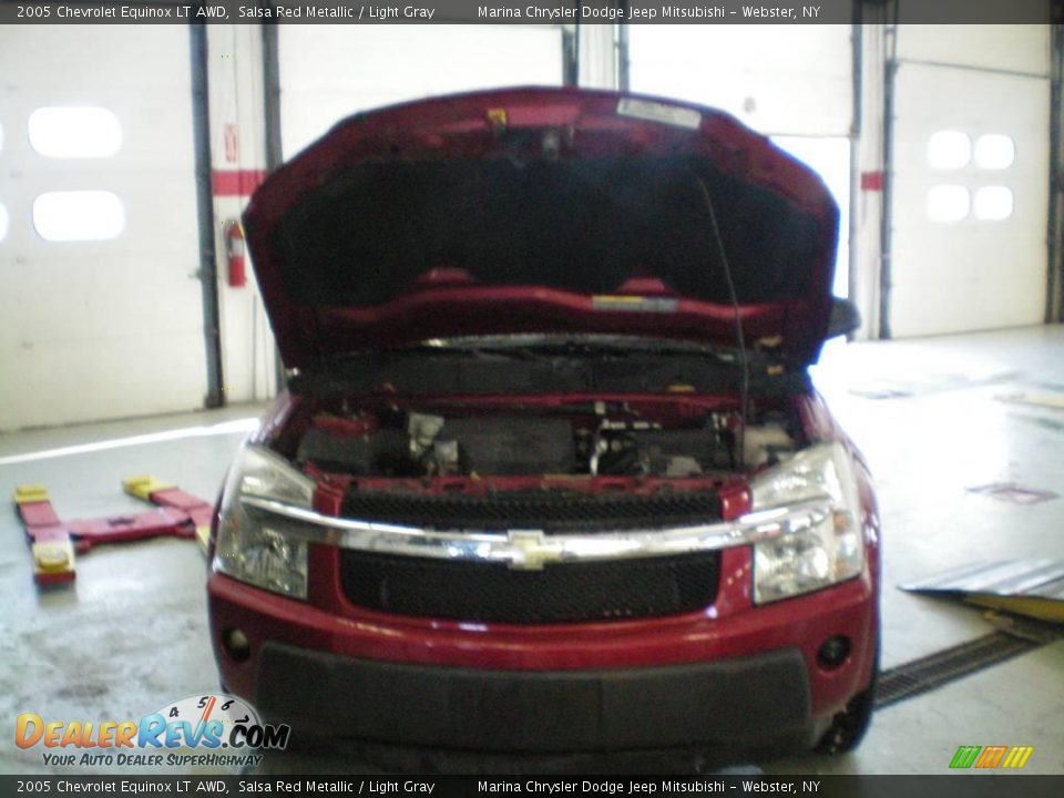 2005 Chevrolet Equinox LT AWD Salsa Red Metallic / Light Gray Photo #13