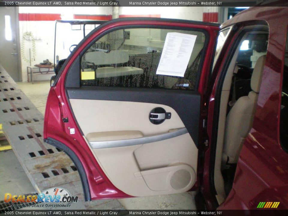 2005 Chevrolet Equinox LT AWD Salsa Red Metallic / Light Gray Photo #15