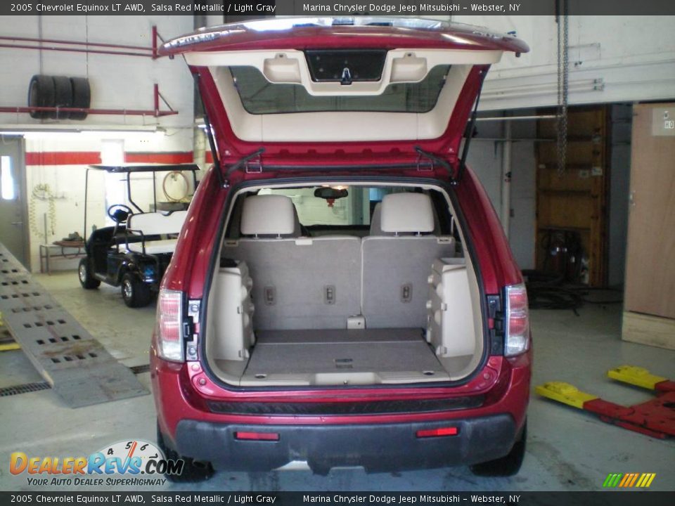 2005 Chevrolet Equinox LT AWD Salsa Red Metallic / Light Gray Photo #16