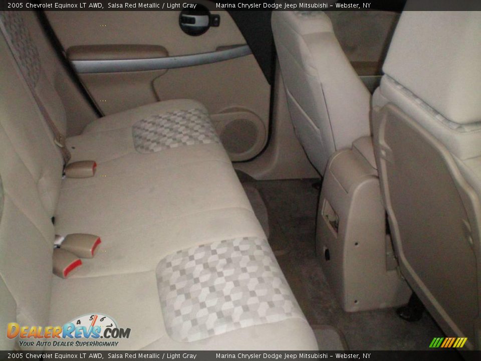 2005 Chevrolet Equinox LT AWD Salsa Red Metallic / Light Gray Photo #19