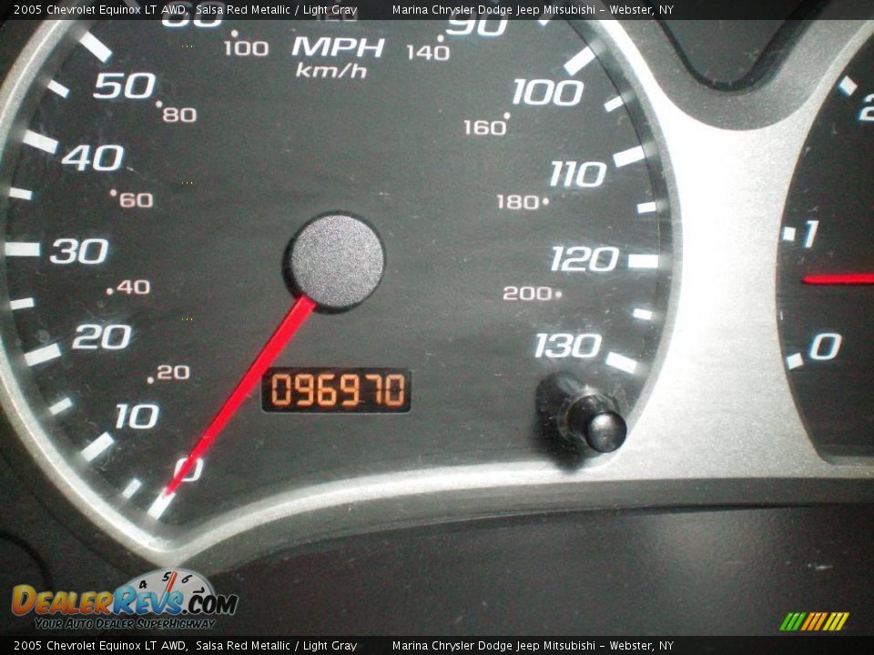 2005 Chevrolet Equinox LT AWD Salsa Red Metallic / Light Gray Photo #23