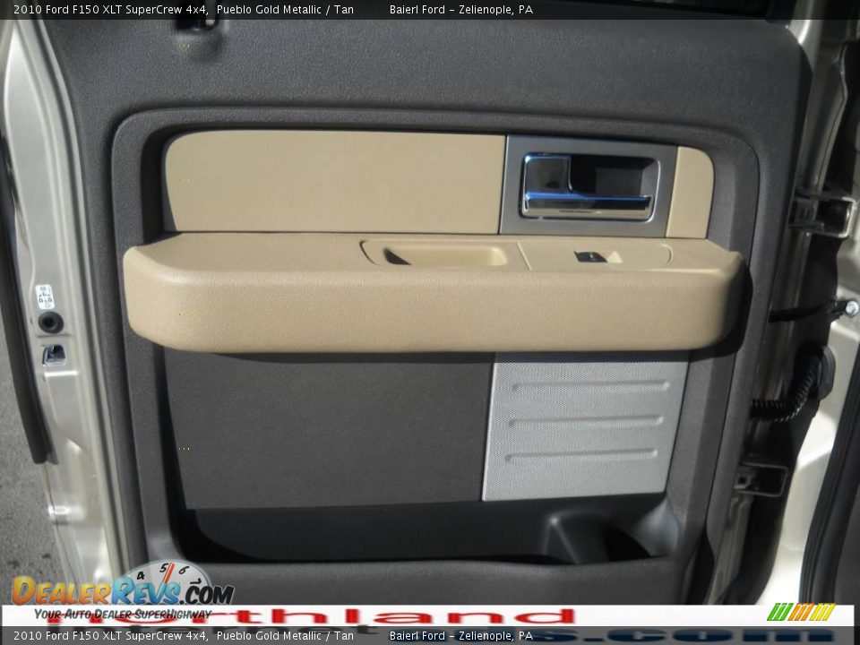 2010 Ford F150 XLT SuperCrew 4x4 Pueblo Gold Metallic / Tan Photo #13
