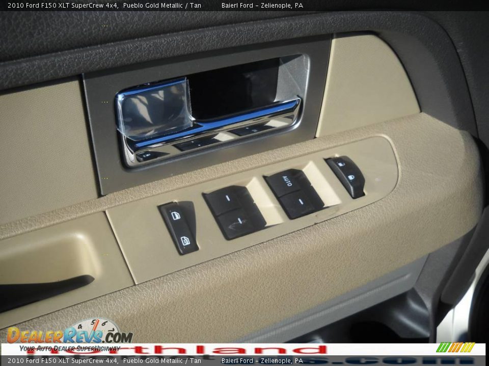 2010 Ford F150 XLT SuperCrew 4x4 Pueblo Gold Metallic / Tan Photo #16