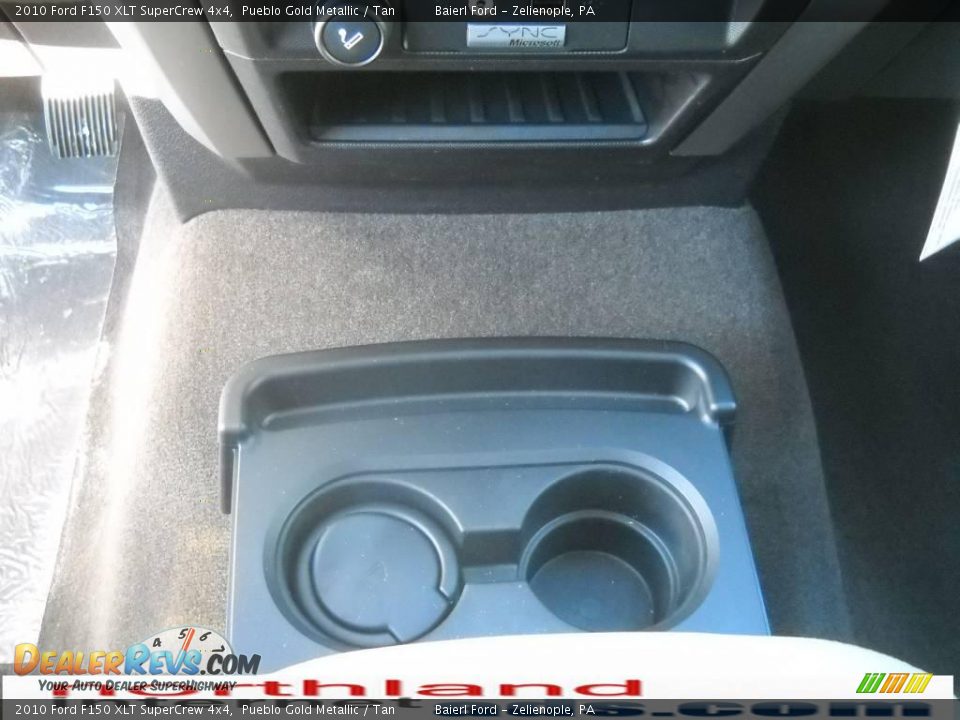 2010 Ford F150 XLT SuperCrew 4x4 Pueblo Gold Metallic / Tan Photo #18