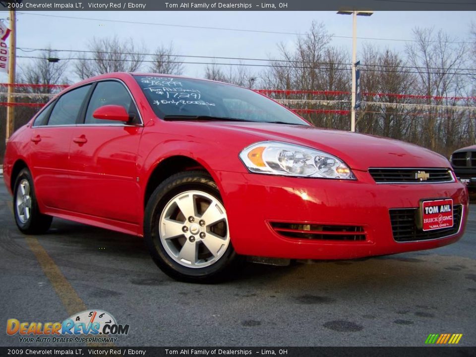 2009 Chevrolet Impala LT Victory Red / Ebony Photo #1