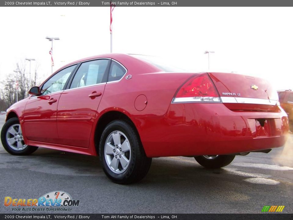 2009 Chevrolet Impala LT Victory Red / Ebony Photo #4