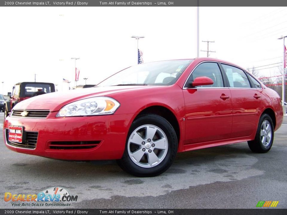2009 Chevrolet Impala LT Victory Red / Ebony Photo #5