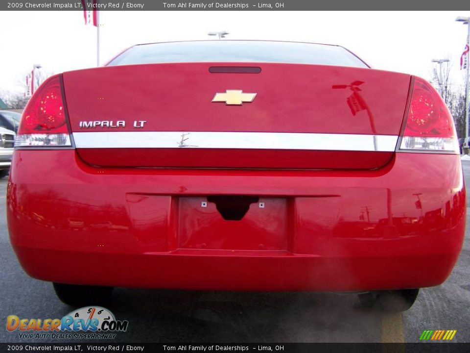 2009 Chevrolet Impala LT Victory Red / Ebony Photo #6