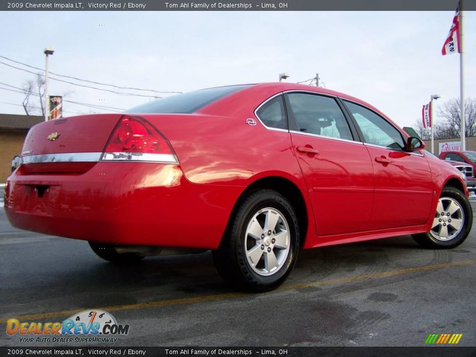 2009 Chevrolet Impala LT Victory Red / Ebony Photo #7