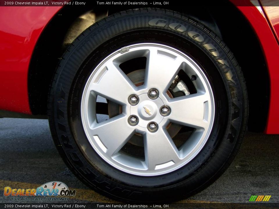 2009 Chevrolet Impala LT Victory Red / Ebony Photo #8