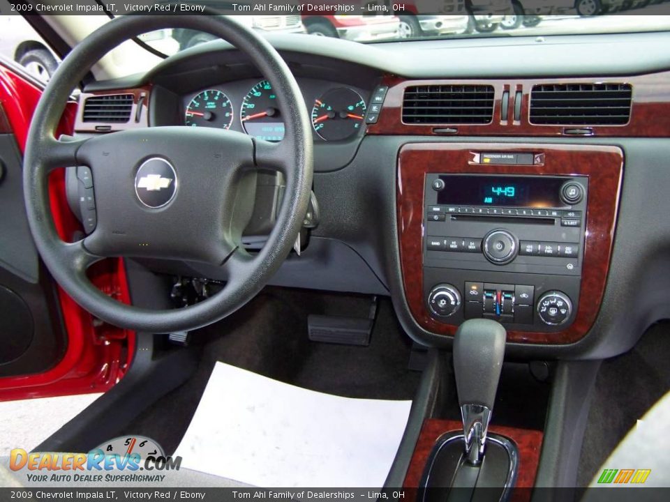 2009 Chevrolet Impala LT Victory Red / Ebony Photo #14