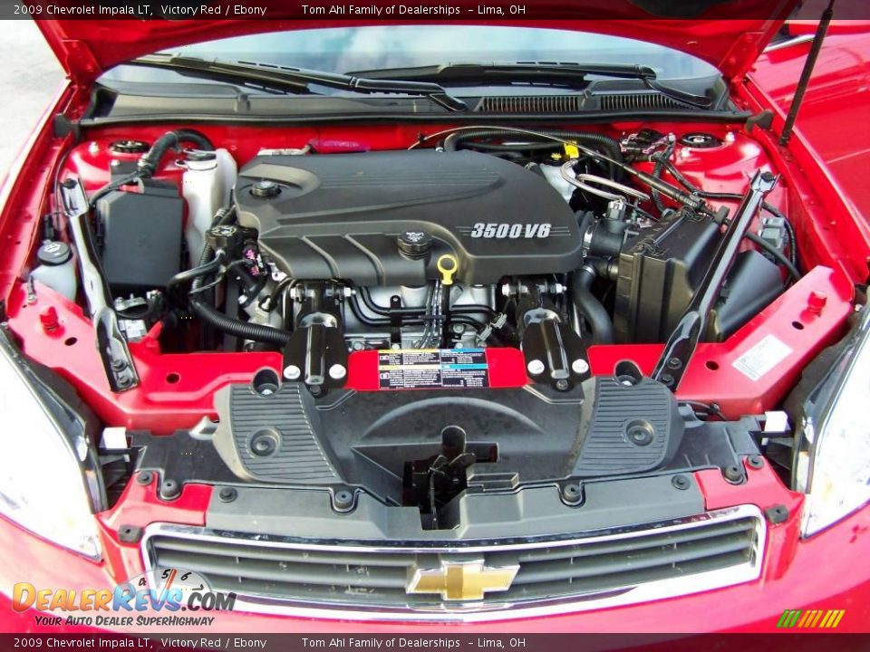 2009 Chevrolet Impala LT Victory Red / Ebony Photo #15