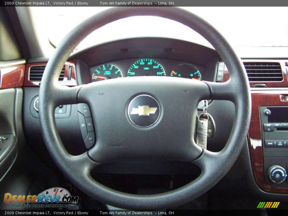 2009 Chevrolet Impala LT Victory Red / Ebony Photo #17