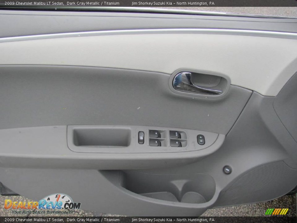 2009 Chevrolet Malibu LT Sedan Dark Gray Metallic / Titanium Photo #8