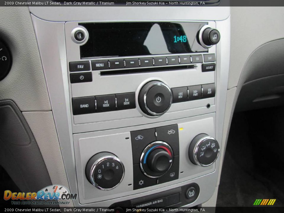 2009 Chevrolet Malibu LT Sedan Dark Gray Metallic / Titanium Photo #10