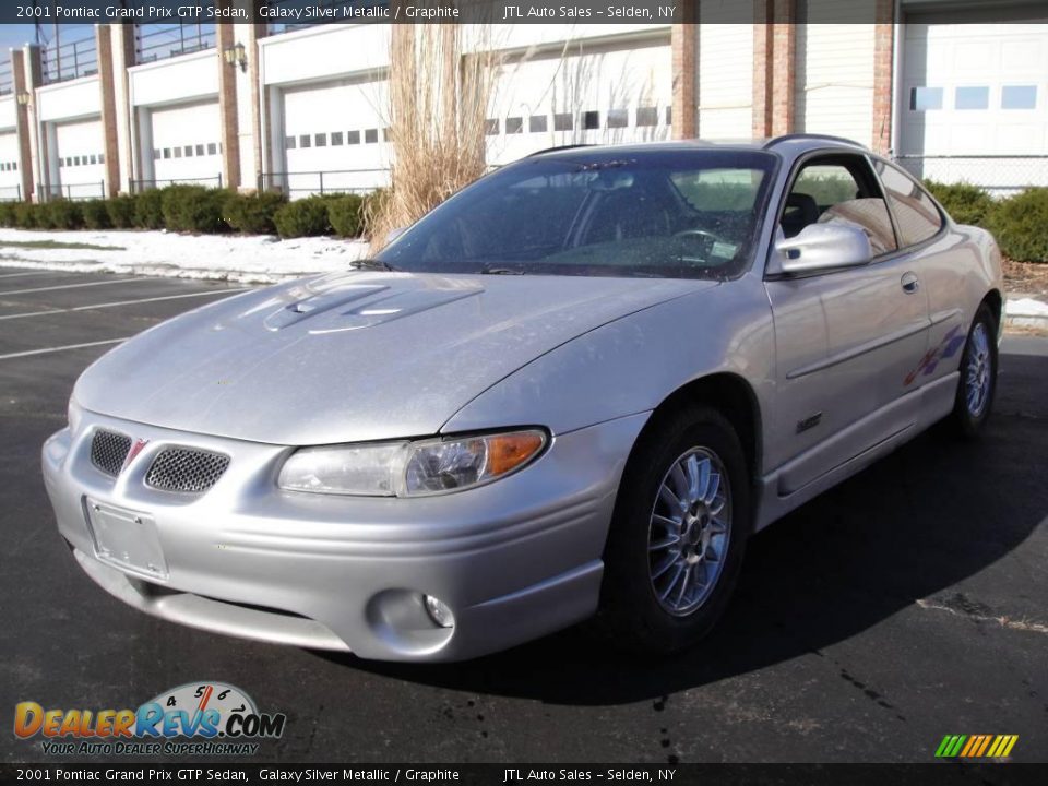 2001 Pontiac Grand Prix GTP Sedan Galaxy Silver Metallic / Graphite Photo #1