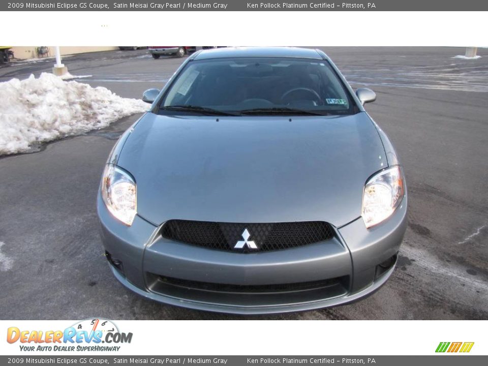 2009 Mitsubishi Eclipse GS Coupe Satin Meisai Gray Pearl / Medium Gray Photo #3