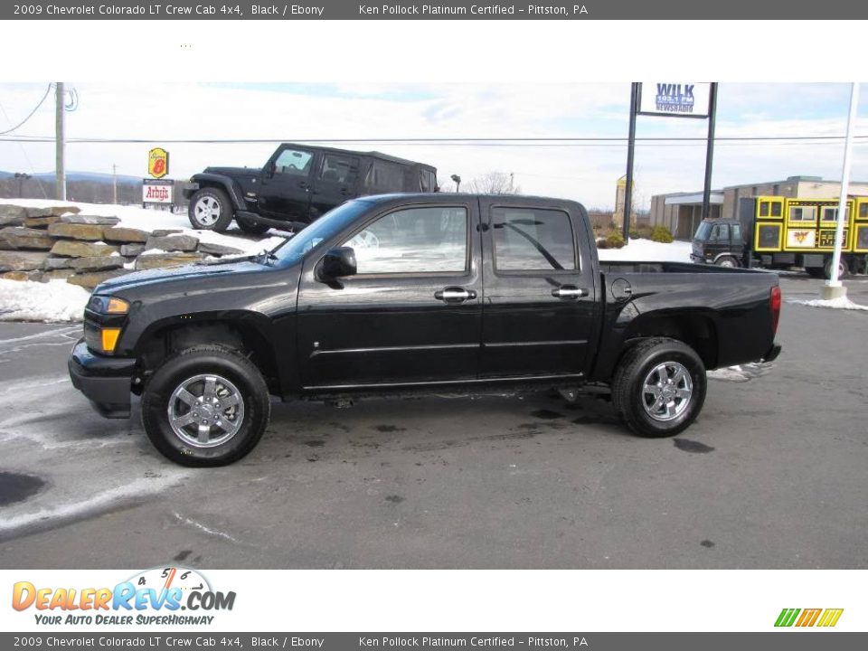 2009 Chevrolet Colorado LT Crew Cab 4x4 Black / Ebony Photo #1