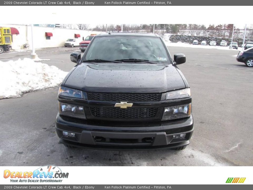 2009 Chevrolet Colorado LT Crew Cab 4x4 Black / Ebony Photo #3