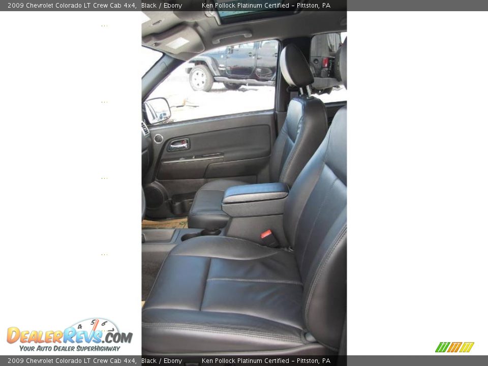 2009 Chevrolet Colorado LT Crew Cab 4x4 Black / Ebony Photo #11