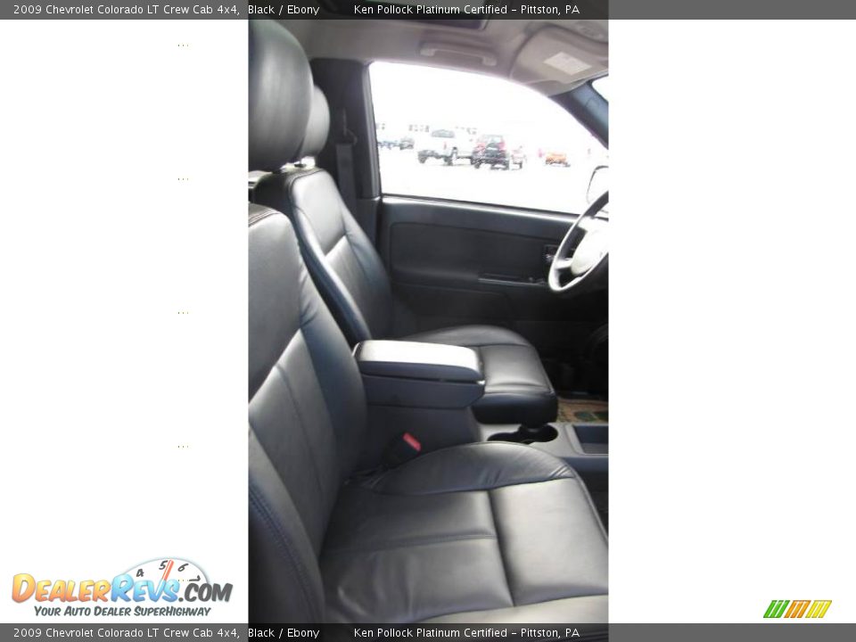 2009 Chevrolet Colorado LT Crew Cab 4x4 Black / Ebony Photo #14