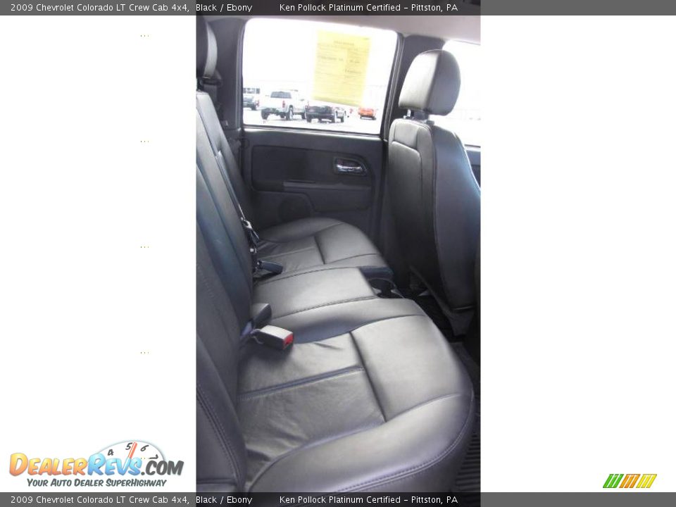 2009 Chevrolet Colorado LT Crew Cab 4x4 Black / Ebony Photo #16