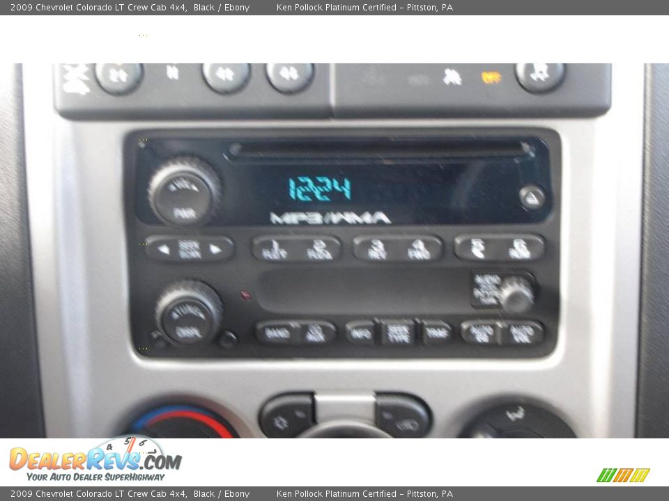 2009 Chevrolet Colorado LT Crew Cab 4x4 Black / Ebony Photo #19