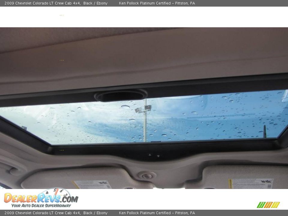 2009 Chevrolet Colorado LT Crew Cab 4x4 Black / Ebony Photo #20