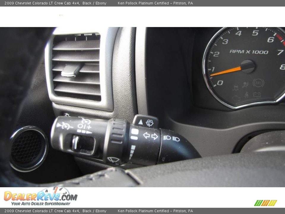 2009 Chevrolet Colorado LT Crew Cab 4x4 Black / Ebony Photo #26