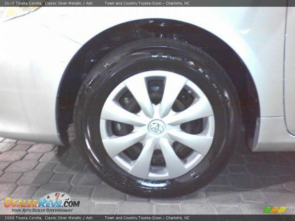 2009 Toyota Corolla Classic Silver Metallic / Ash Photo #3