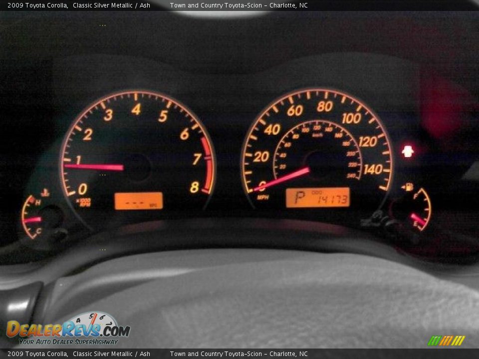 2009 Toyota Corolla Classic Silver Metallic / Ash Photo #9