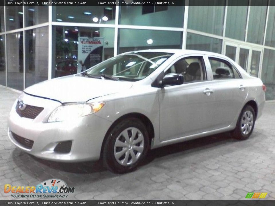 2009 Toyota Corolla Classic Silver Metallic / Ash Photo #17