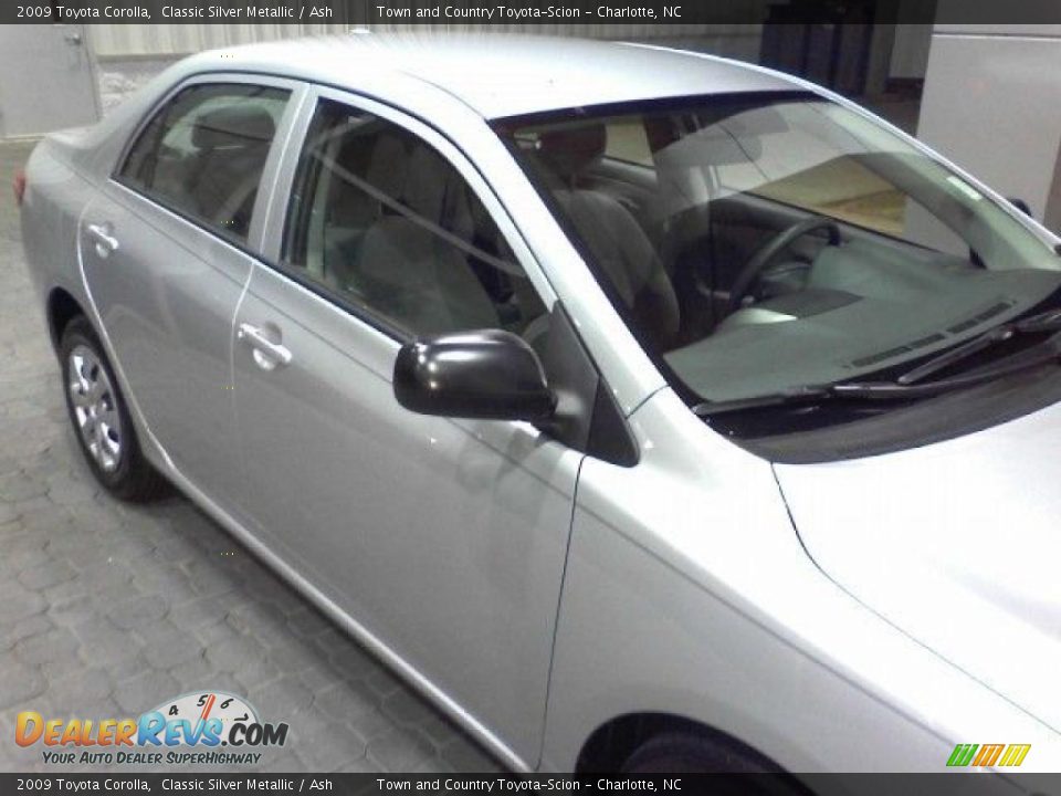 2009 Toyota Corolla Classic Silver Metallic / Ash Photo #20
