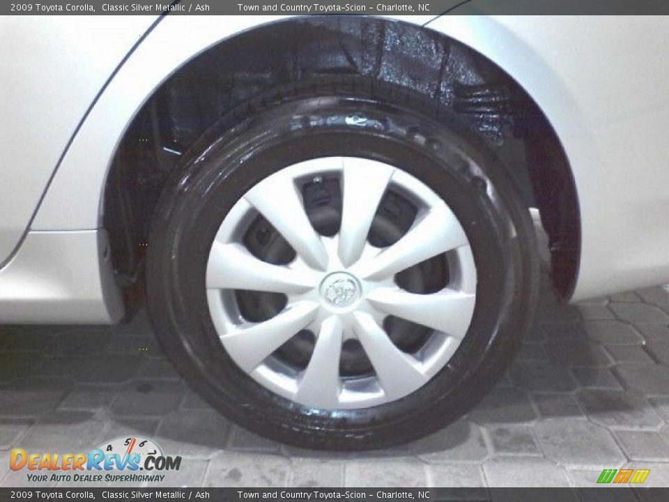 2009 Toyota Corolla Classic Silver Metallic / Ash Photo #23