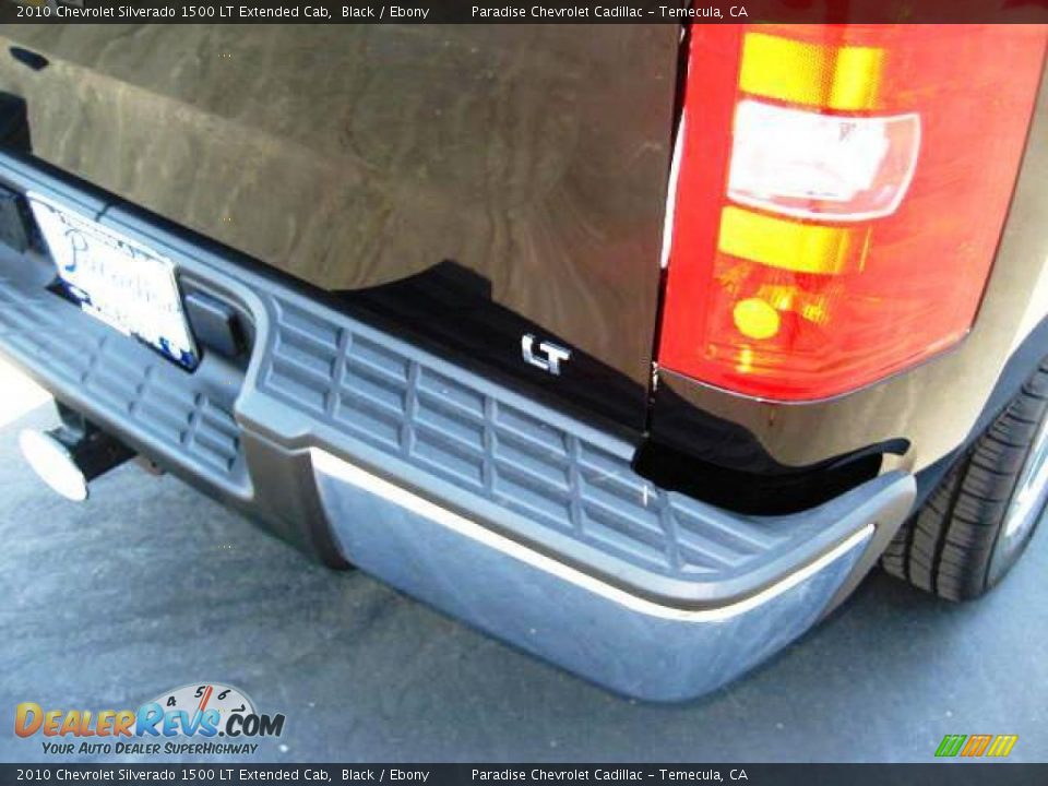2010 Chevrolet Silverado 1500 LT Extended Cab Black / Ebony Photo #3