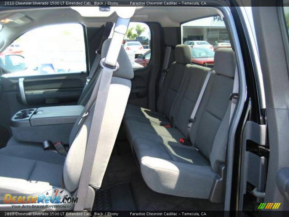 2010 Chevrolet Silverado 1500 LT Extended Cab Black / Ebony Photo #4